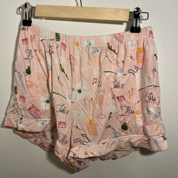 Kate Spade With Love Shorty Bridal Pajama Set - Picture 9 of 11